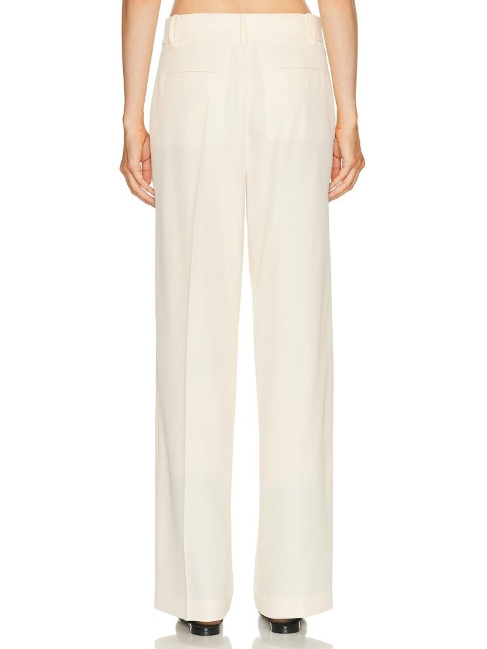 RENGGLI Tailored Trouser in Vanilla - Picture 4 of 4